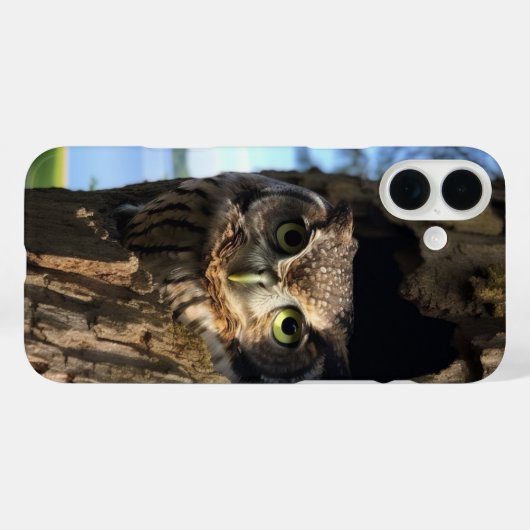 Owl Telefoon Case (Achterkant (horizontaal))