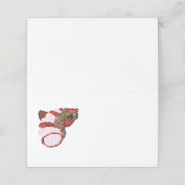 Owl Tent Folded Loyalty Kaart (Buitenkant ongevouwen)