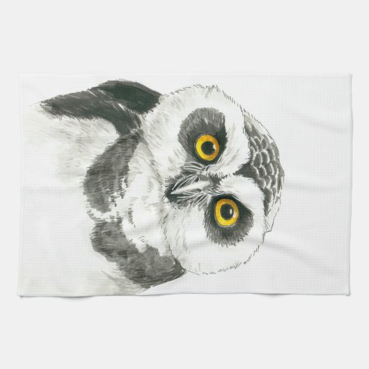 Owl Theedoek (Horizontaal)