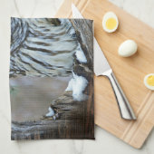 Owl Theedoek (Quarter Fold)