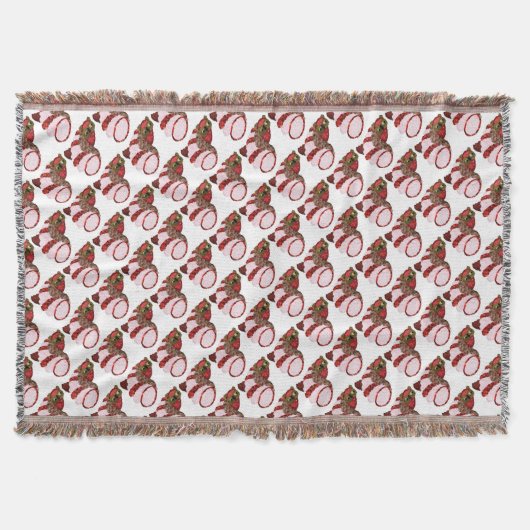 Owl Throw Blanket Deken (Voorkant)