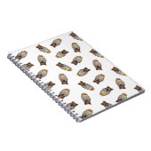 Owl Toss-laptop Notitieboek (Rechterzijde)