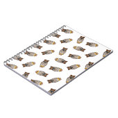 Owl Toss-laptop Notitieboek (Linkerzijde)