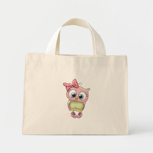 Owl Tote Bag (Voorkant)
