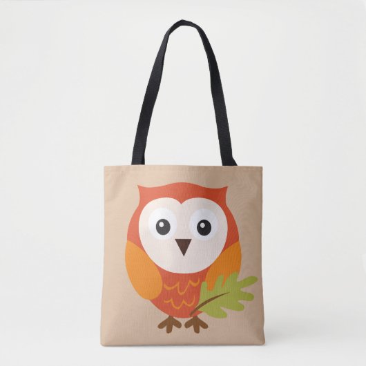 Owl Tote Bag (Voorkant)