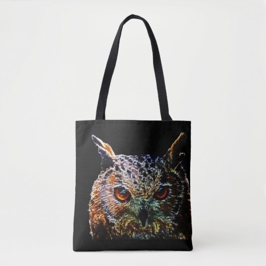 Owl Tote Bag (Voorkant)