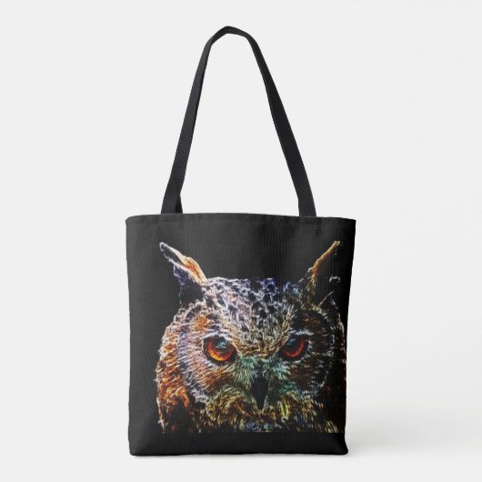 Owl Tote Bag (Achterkant)