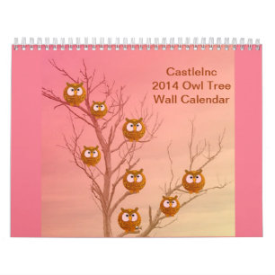 Owl Tree 2014 Kalender