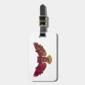 Owl Tree Bagagelabel (Voorkant verticaal)