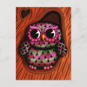 Owl Tree Briefkaart (Voorkant)