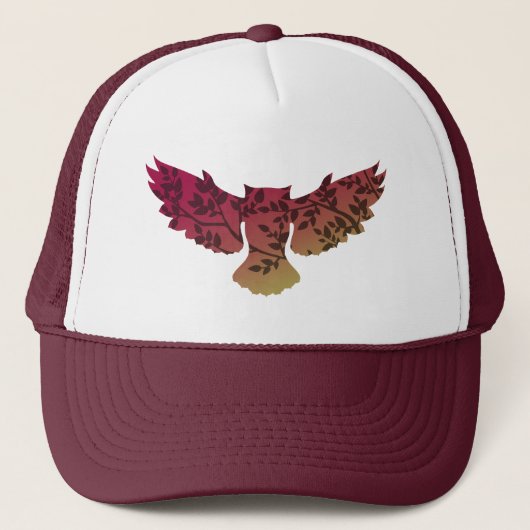 Owl Tree Trucker Pet (Voorkant)