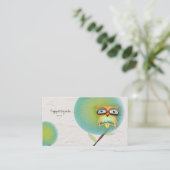 Owl Tree Visitekaartje (Staand voorkant)