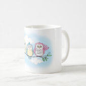 Owl Trio Koffiemok (Voorkant rechts)