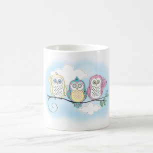 Owl Trio Koffiemok