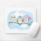 Owl Trio Muismat (Met muis)