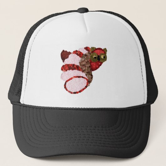 Owl Trucker Hat Pet (Voorkant)