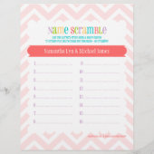 Owl Twinden - het Bingo van het Baby shower & de S (Achterkant)