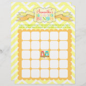 Owl Twinden - het Bingo van het Baby shower & de S (Voorkant / Achterkant)