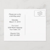 Owl Twins Verjaardag Kaart (Achterkant)