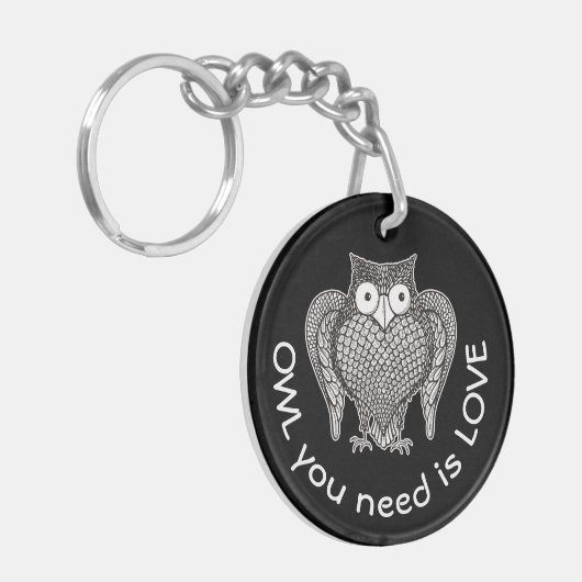 Owl u Sleutelhanger nodig hebt (Voorkant Links)