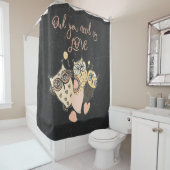 Owl u wenst is LOVE Douchegordijn (In situ)