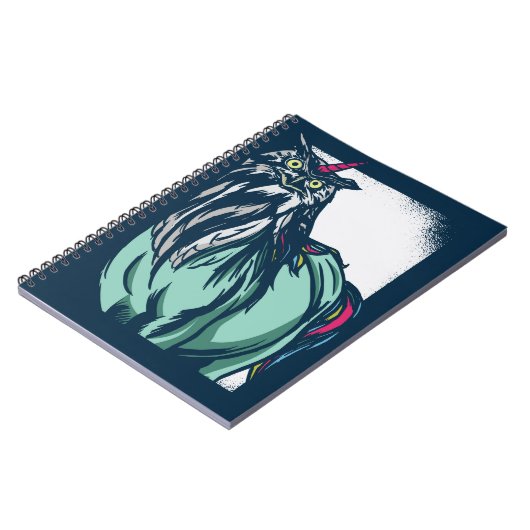 Owl Unicorn Notitieboek (Linkerzijde)