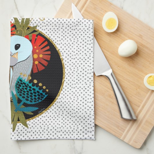 OWL VAN MYSELF Kitchen Towelen Theedoek (Quarter Fold)