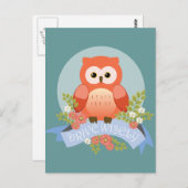 Owl verstandig rijden briefkaart (Voorkant / Achterkant)