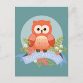 Owl verstandig rijden briefkaart (Voorkant)