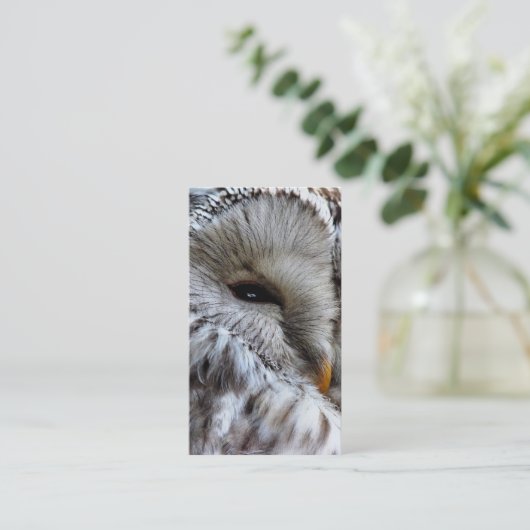 OWL VISITEKAARTJE (Staand voorkant)