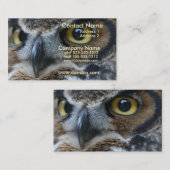 Owl Visitekaartje (Voorkant / Achterkant)