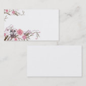 Owl Visitekaartje (Voorkant / Achterkant)