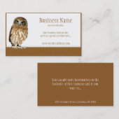 Owl Visitekaartjes (Voorkant / Achterkant)
