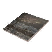 Owl vlucht tegeltje (Zijkant)