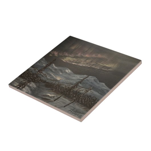 Owl vlucht tegeltje (Zijkant)