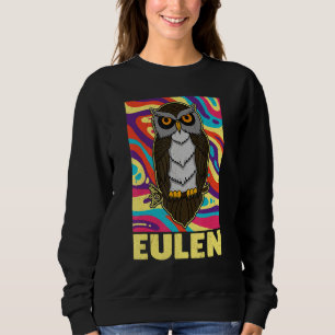 Owl vogelornitholoog bioloog Night Cu Trui