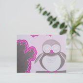 Owl voor Erica Briefkaart (Staand voorkant)