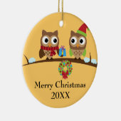 Owl Vrienden met Gift Ornament (Rechts)