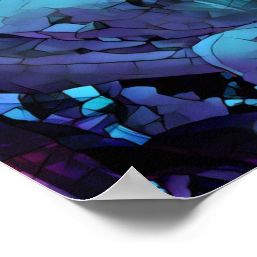 Owl Vrouw van het Poster van de Kunst van Dawn (Hoek)