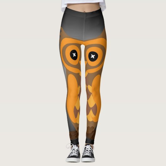 Owl Vrouwelijke Leggings (Voorkant)