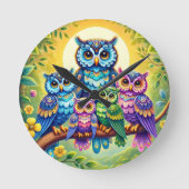 Owl wall klok (Voorkant)