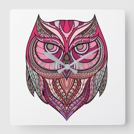 Owl wall klok (Voorkant)
