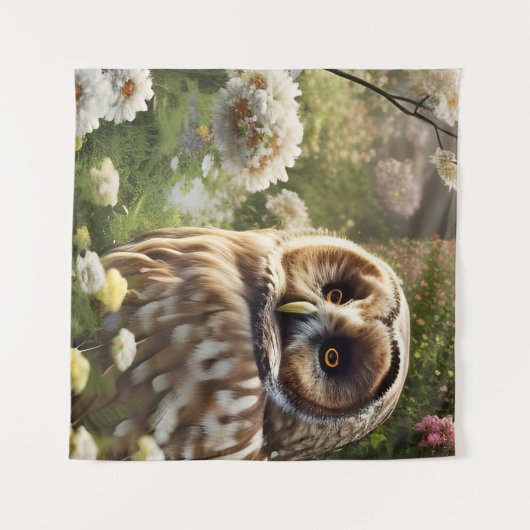 Owl Wandkleed (Voorkant (horizontaal))