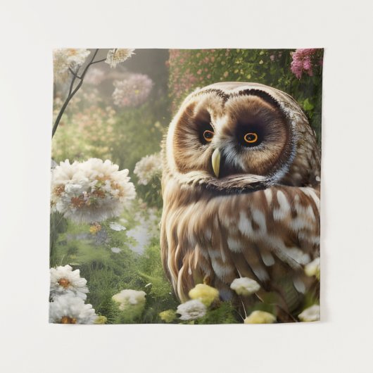 Owl Wandkleed (Voorkant)