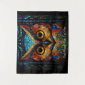 Owl Wandkleed (Voorkant)