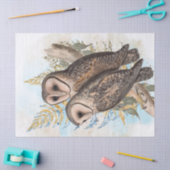 Owl Waterverf Art Tissuepapier (Craft)