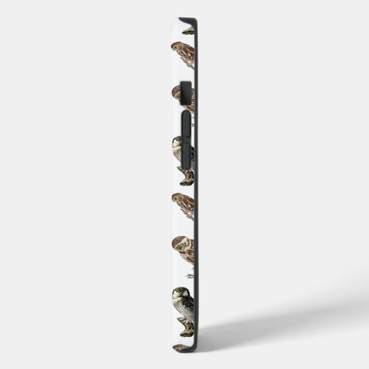  owl Waterverf Forest Pattern Monogram Case-Mate iPhone Case (Achterkant / Links)