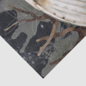 Owl Waterverf Herfst Mysterious Autumn Oracle Tissuepapier (Detail)