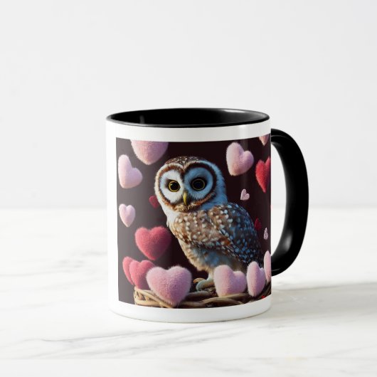 Owl Ways die van je Mok houden (Voorkant rechts)