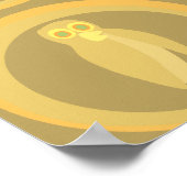 Owl wees zeker Poster (Hoek)